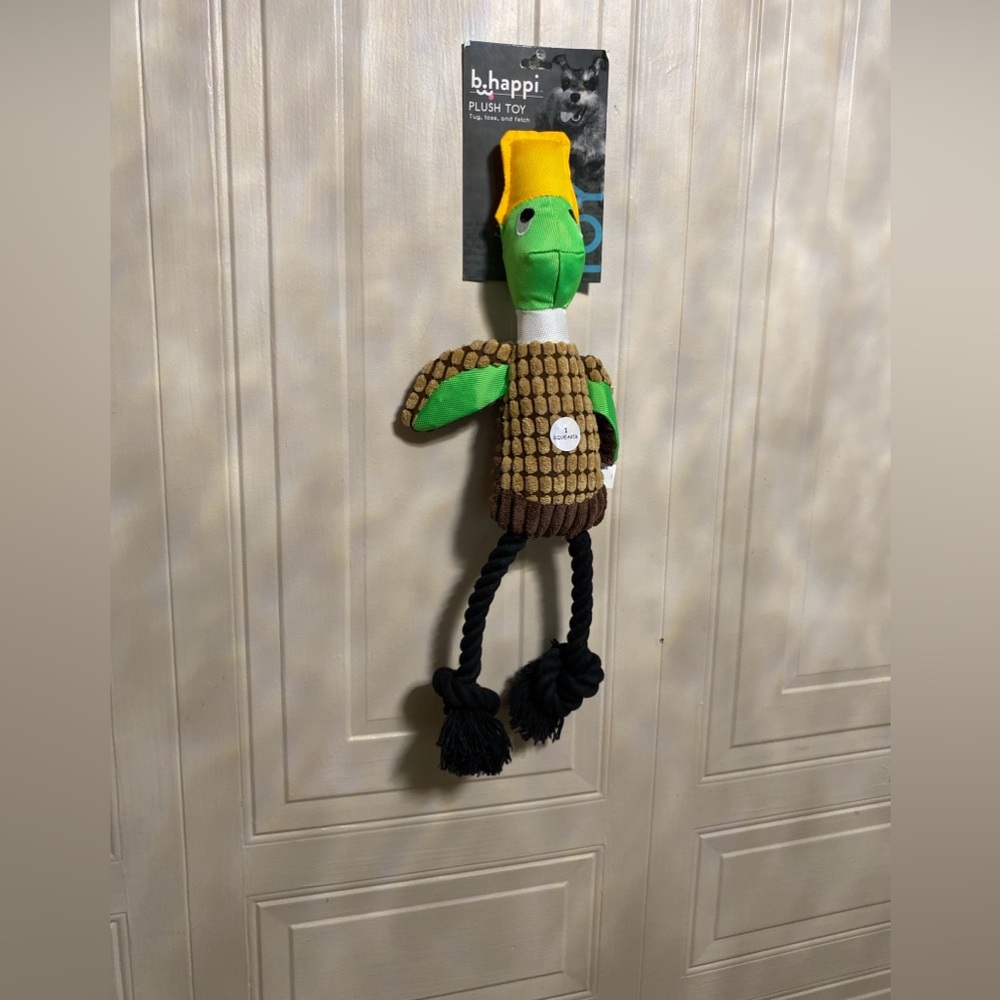 bhappi Pet Toy  Duck Dog Toy With Squeaker 18” .